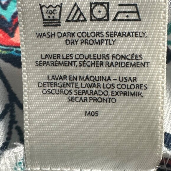 Van Heusen Womens Floral Print Blouse XXL Bell Sleeve Boho Hippie Fairy - Picture 5 of 7